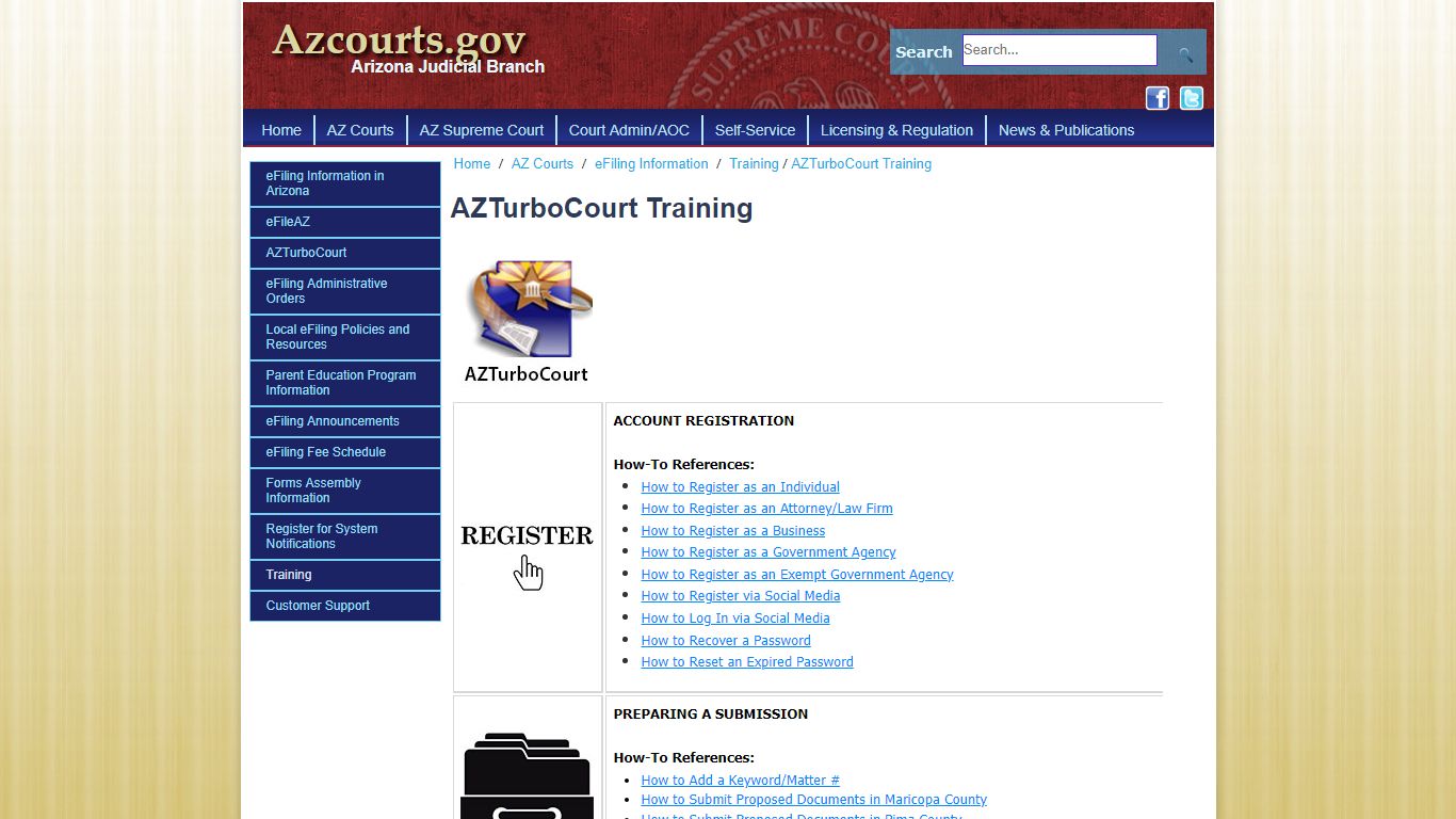 AZTurboCourt Training - azcourts.gov